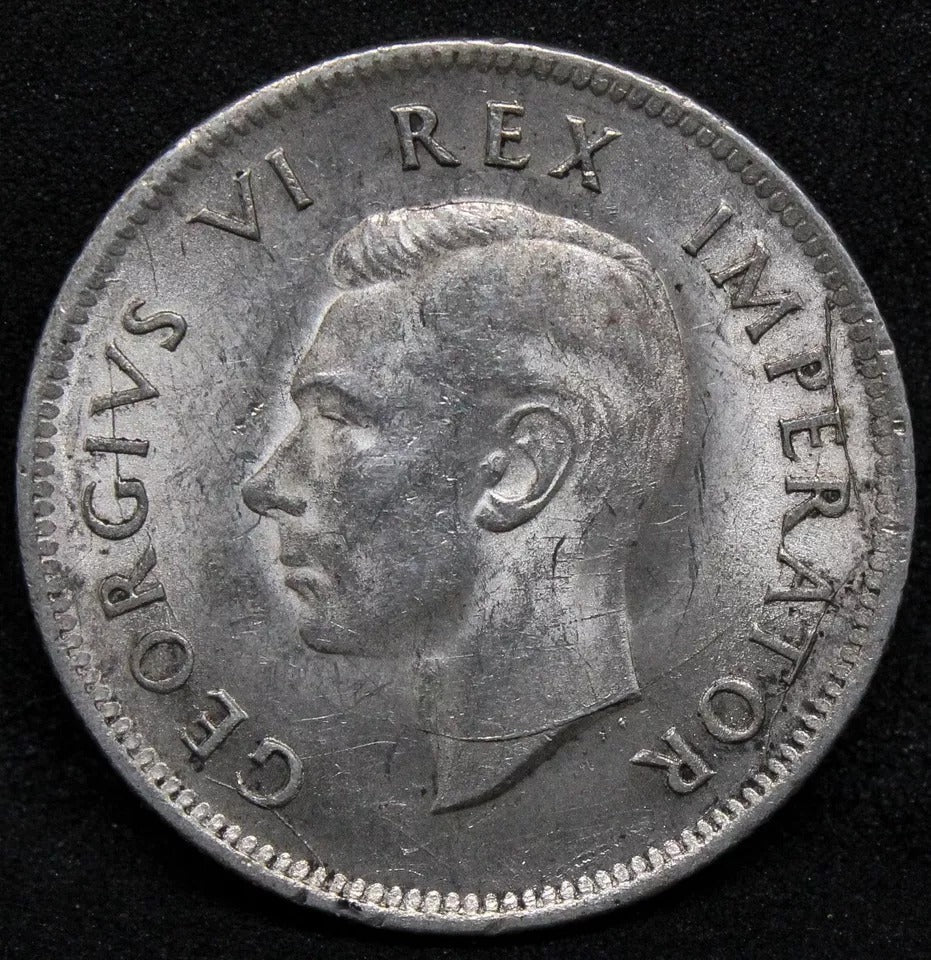 1 Shilling 1942, South Africa George V. KM- 28