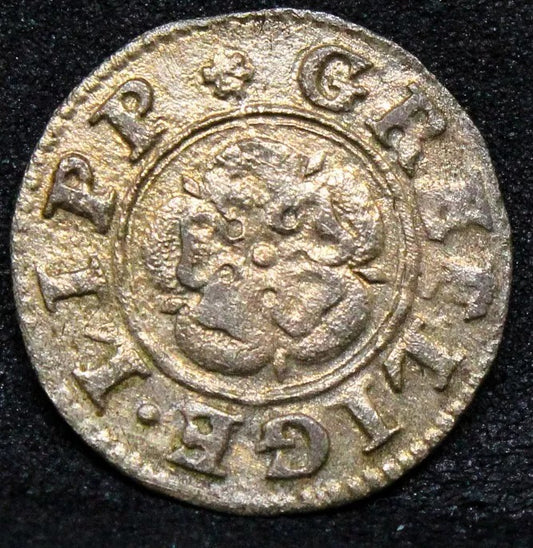 GERMANY LIPPE-DETMOLD STATE 1675-92 1/6 Mariengroschen KM#95