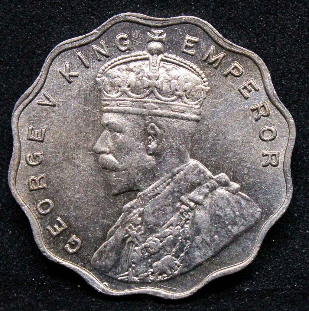 1918 1 Anna, British-India. George V. UNC