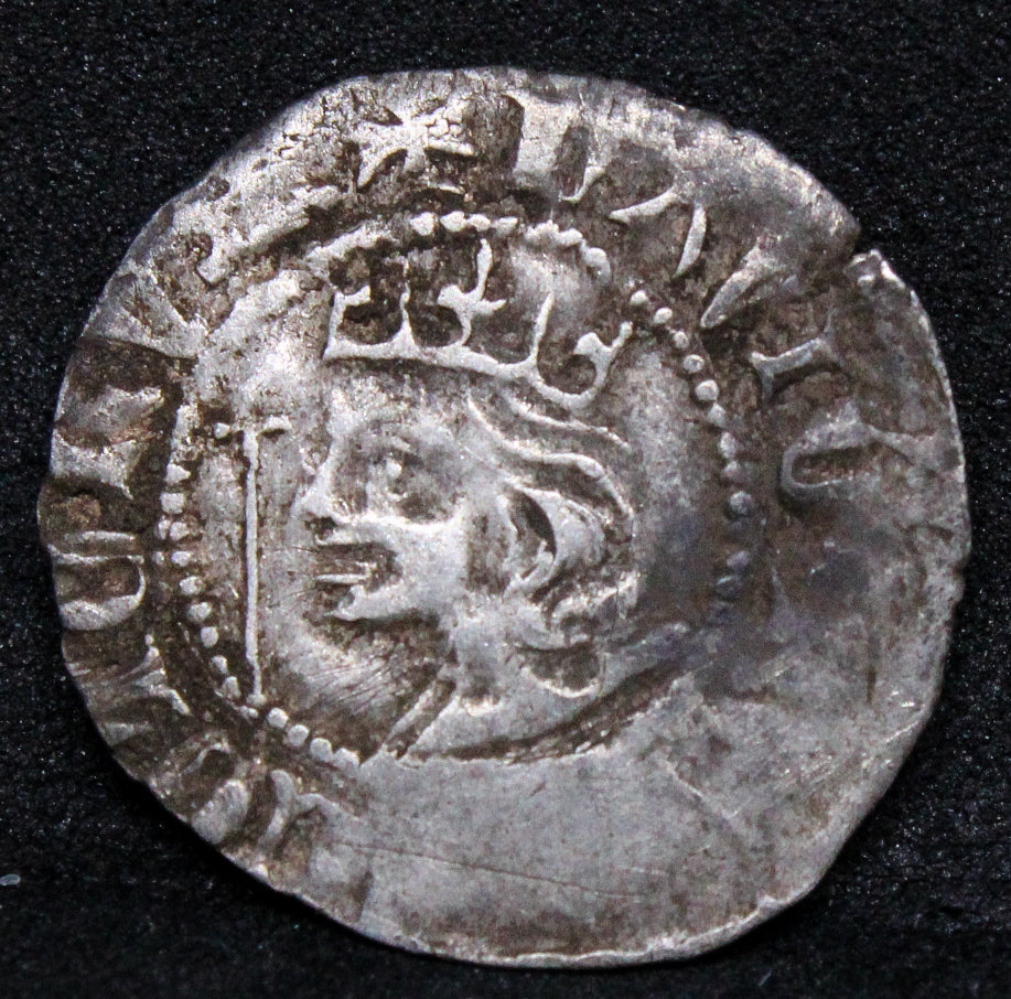David II Scotland penny. Reverse "D" privy in 4th qtr. Donatus Mulekyn S:????