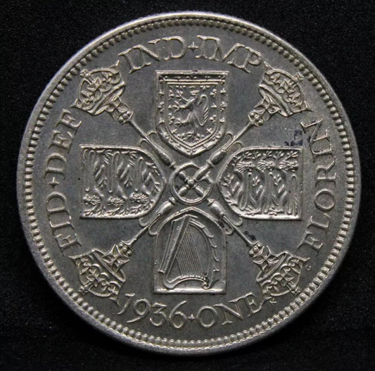 1 Florin 1936, George V.  S.4038 UNC