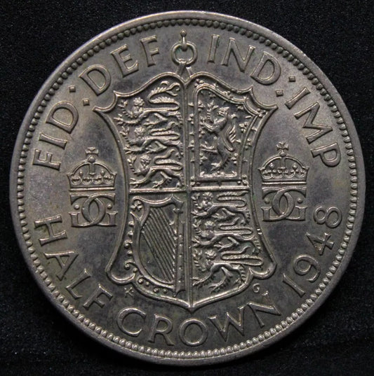 1/2 crown 1948, George VI. S.4101