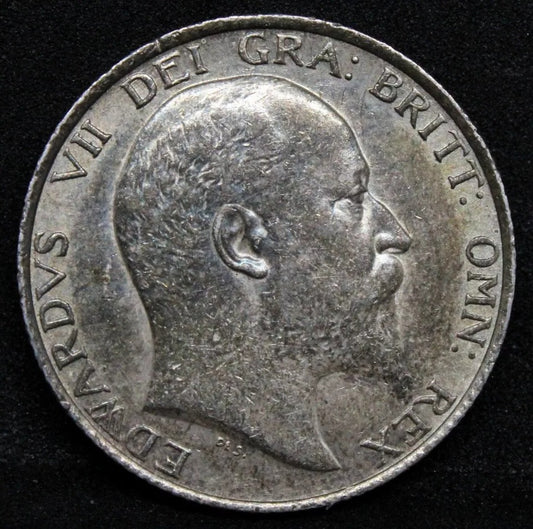 1902 Shilling, Edward VIII, EF great condition. #2