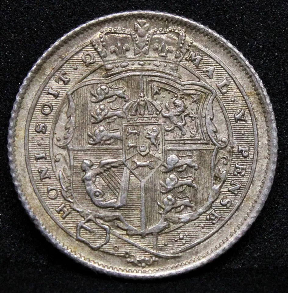 1816 6 pence , George III. S.3791 aUNC