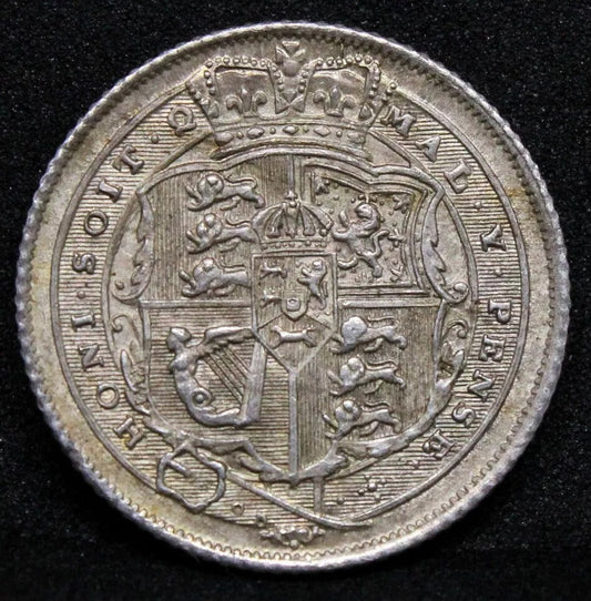 1816 6 pence , George III. S.3791 aUNC