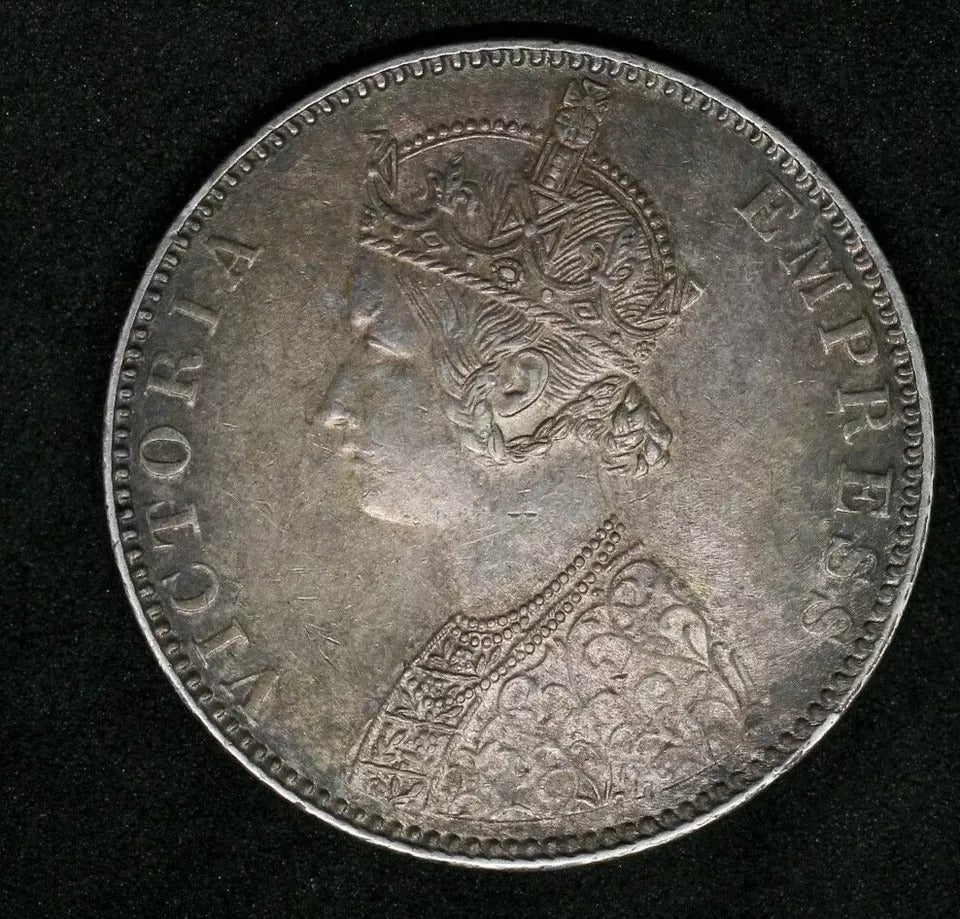 1893-B rupee Victoria India-British KM 492 #2