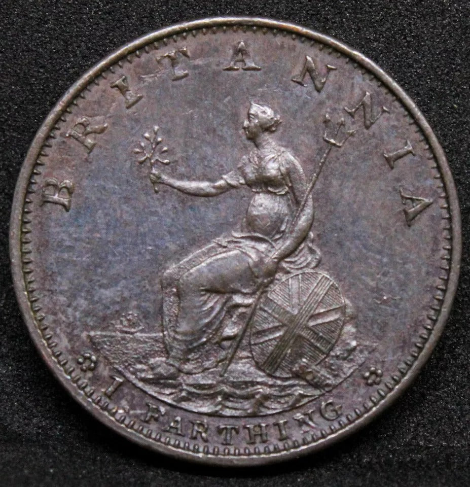 1 Farthing 1799, George III. S.3799 UNC +museum/collection provenance?