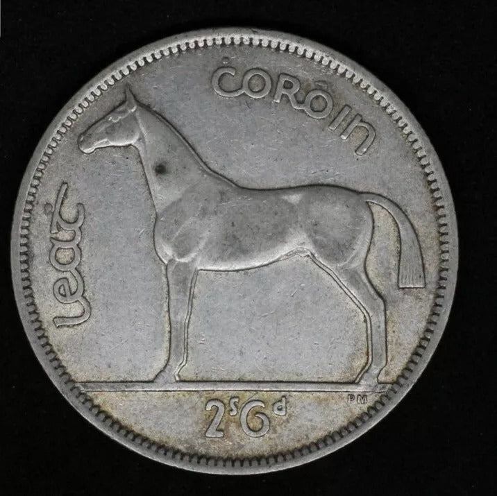 1941 Ireland Republic 1/2 Half Crown KM 16
