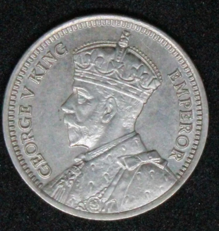 1933 Sixpence New Zealand George V UNC