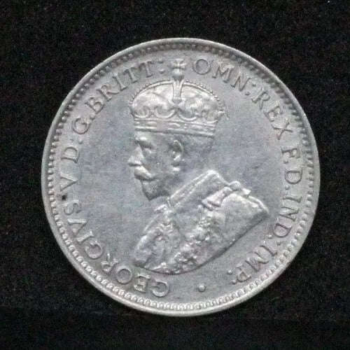 1912 Australia 3 pence EF George V. KM-24 key date