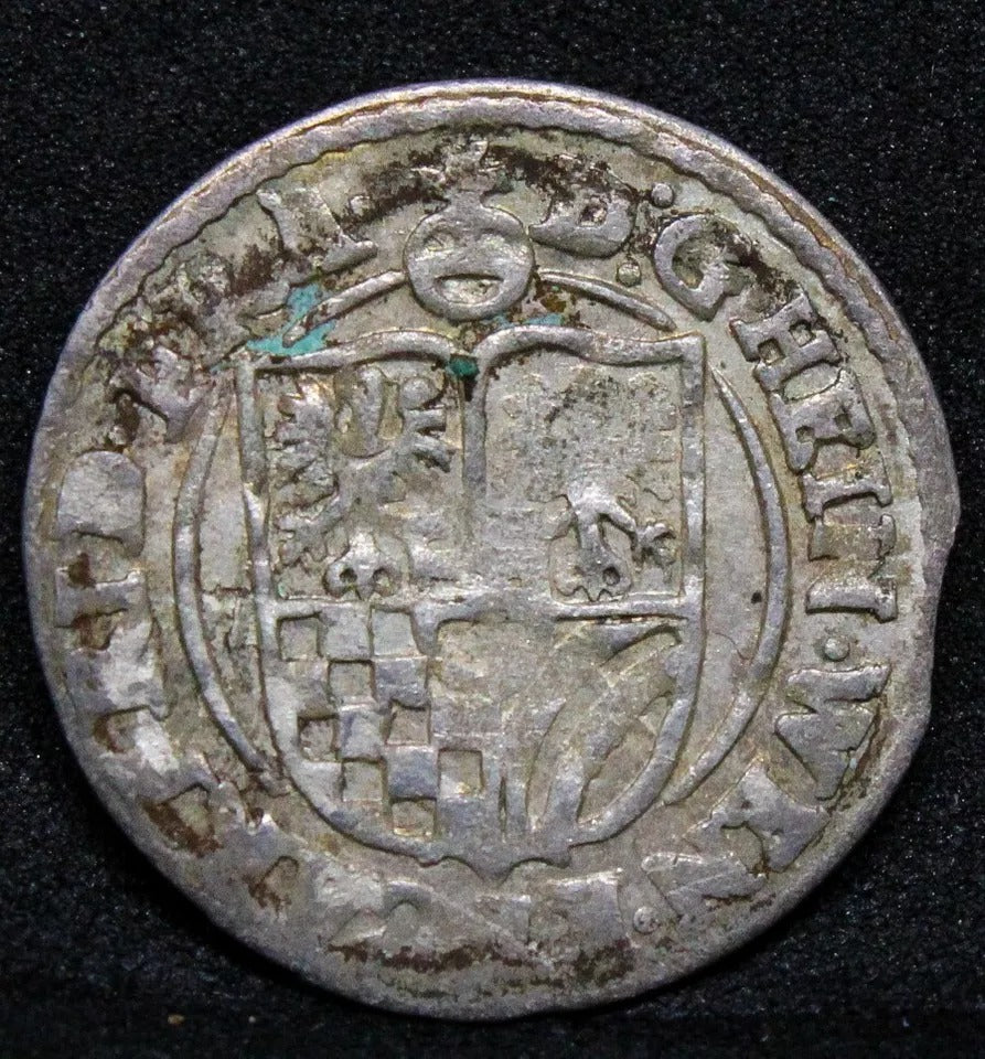 GERMANY MUNSTERBERG-OELS STATE 1619 3 Kreutzer coin KM-39