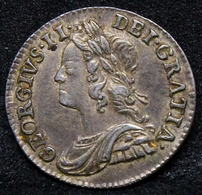 2 Pence 1746, Maundy issue. George II. S.3714. EF