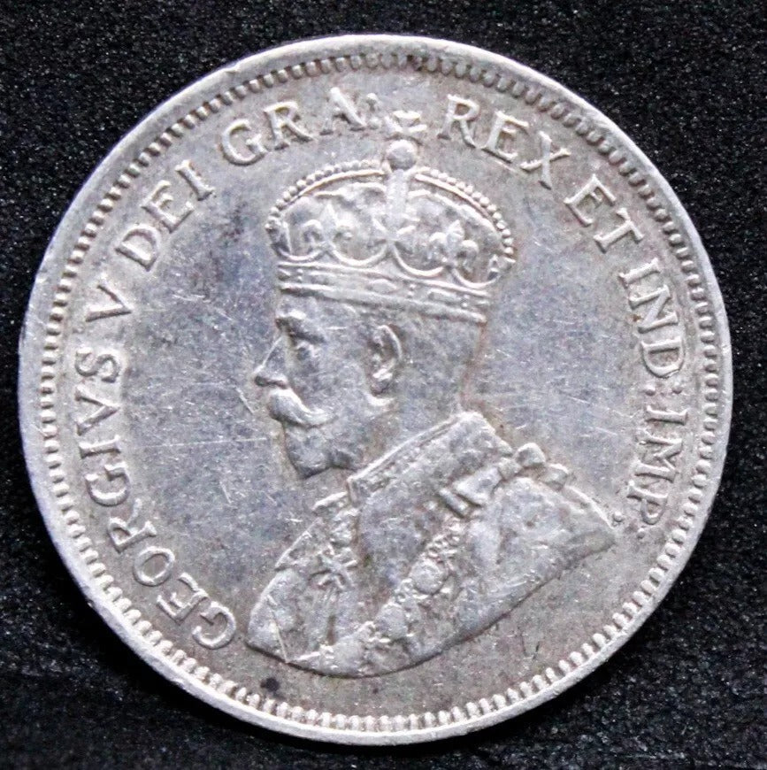 4 1/2 Piastres 1921. Cyprus. George V. KM-15