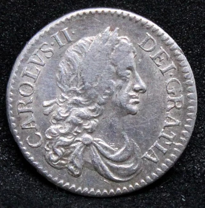 2 pence (maundy issue) 1670, Charles II. S.3388. EF