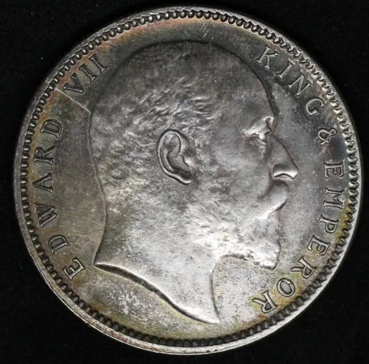 1903 India-British Rupee George V KM 508 UNC