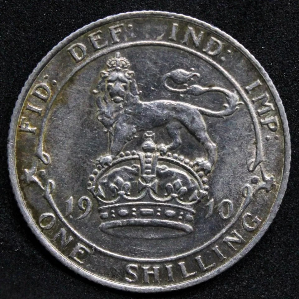 1910 Shilling, Edward VIII, EF great condition.