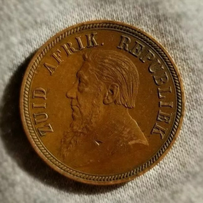 1892 South Africa Penny KM# 2 aUNC