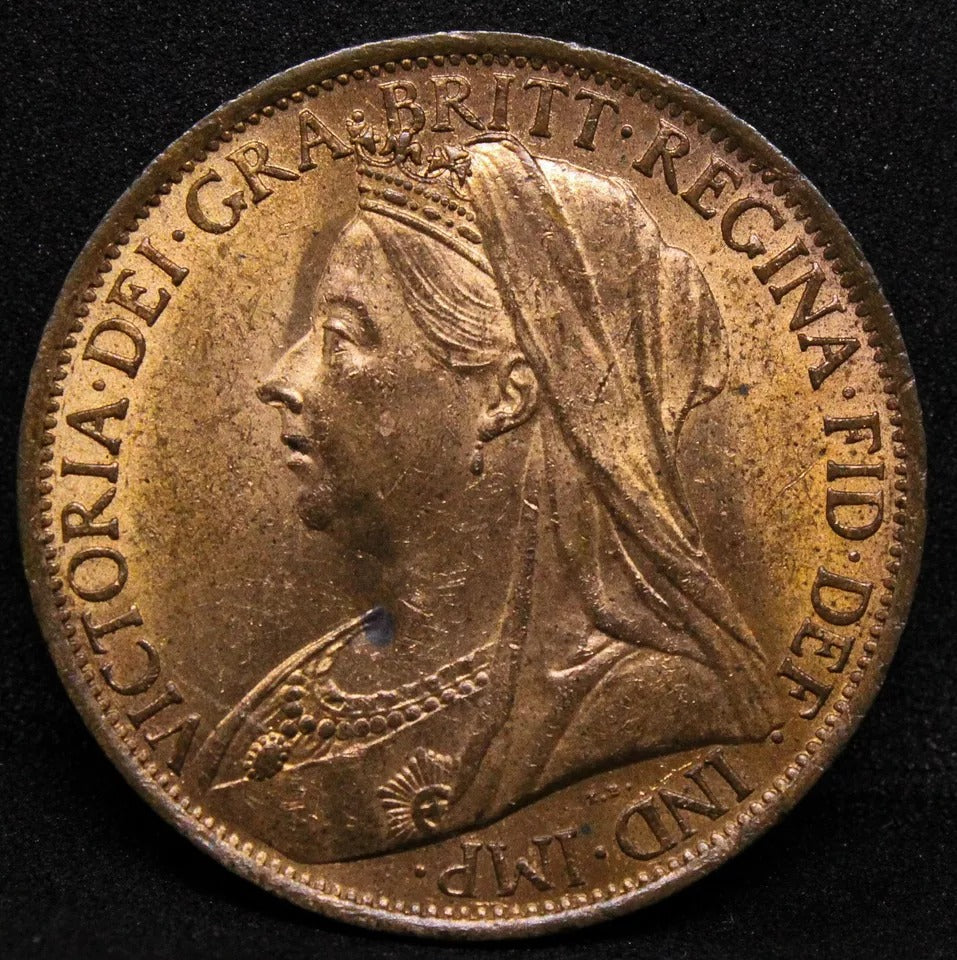 1 Penny 1901, Queen Victoria. S.3961. UNC #2