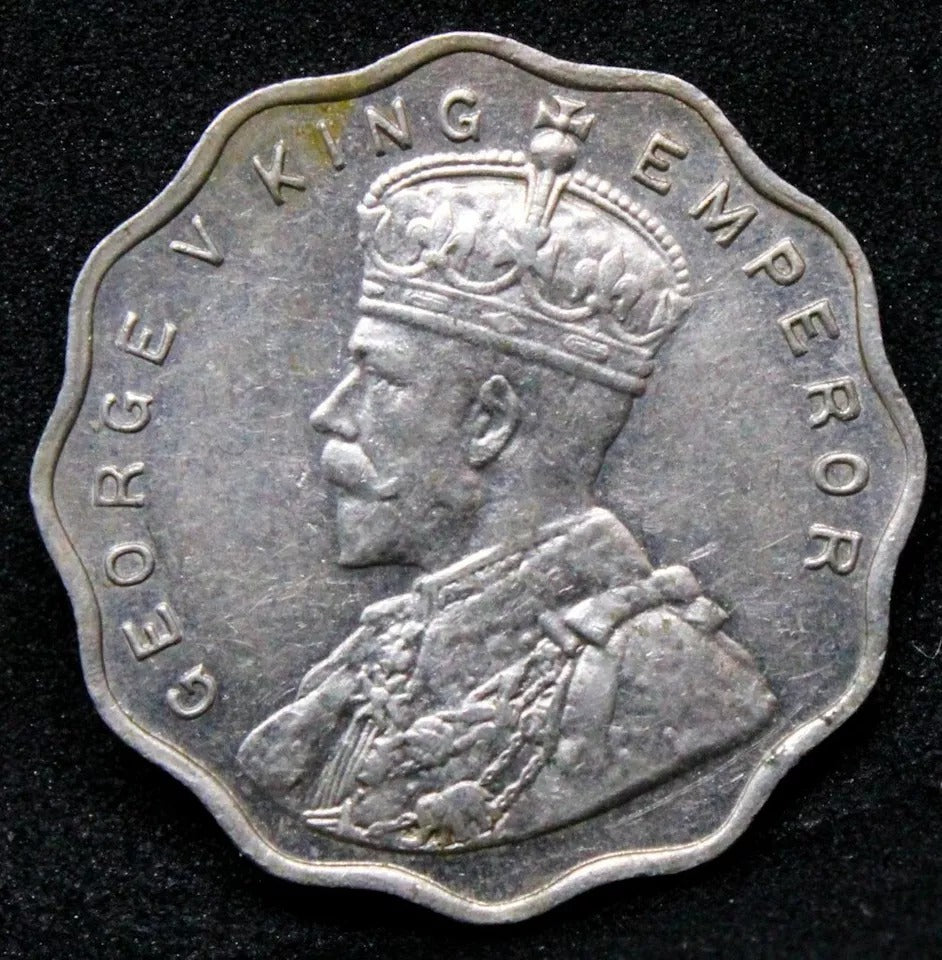 1914 -B 1 Anna, British India. King George V. KM-513 UNC