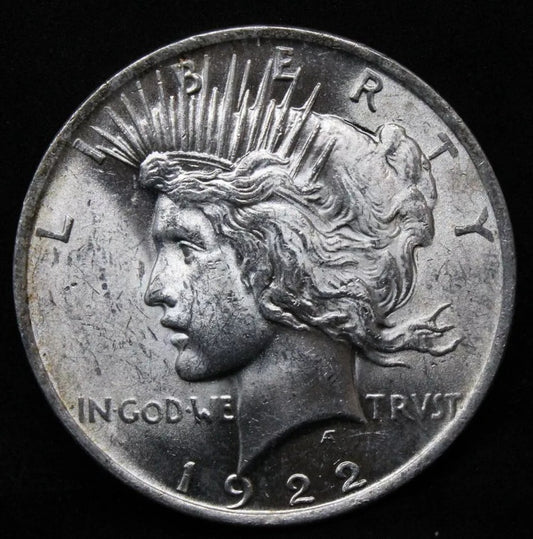 1922 $1 Peace Dollar, United States US.A SOLD..
