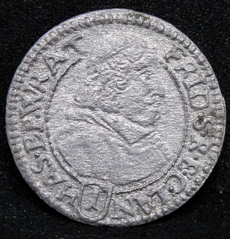 1 Kreuzer 1681. Frederick of Hesse-Darmstadt. Bishopric of Breslau KM-162 UNC