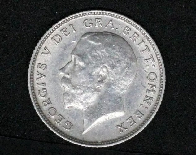 1924 6 Pence, George V, UNC high grade