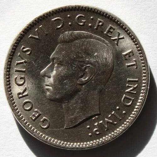 1942 Canada 5 Cent(Nickel) High Grade UNC(more rare metal composition)