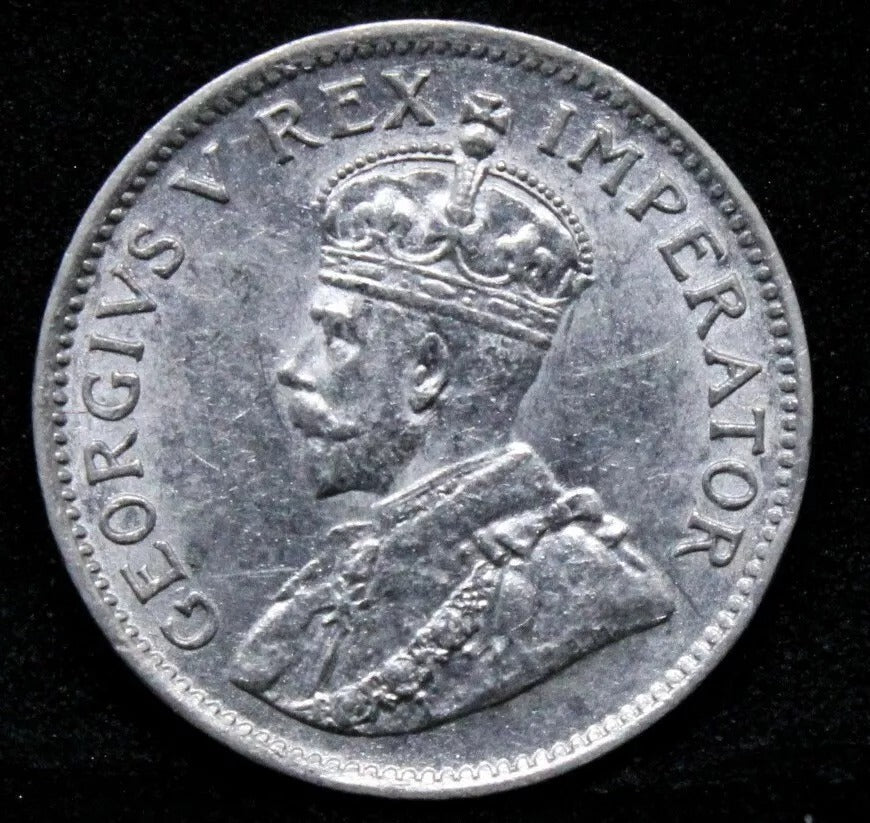 1929 3 Pence South Africa, George V. KM-15.1 UNC