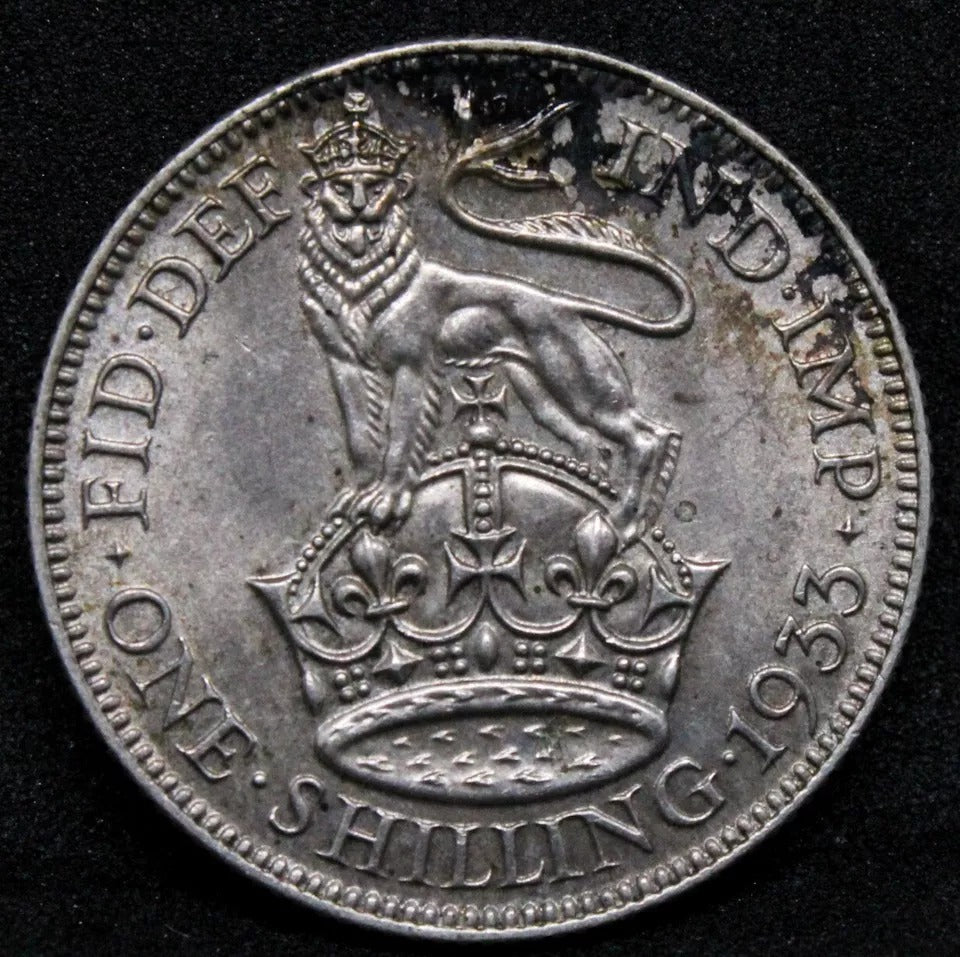1 Shilling 1933, Britain George V. S.4039. UNC