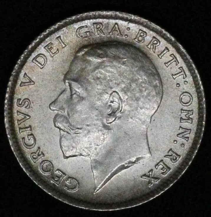 1924 6 Pence, George V, BU/UNC+ high grade #2