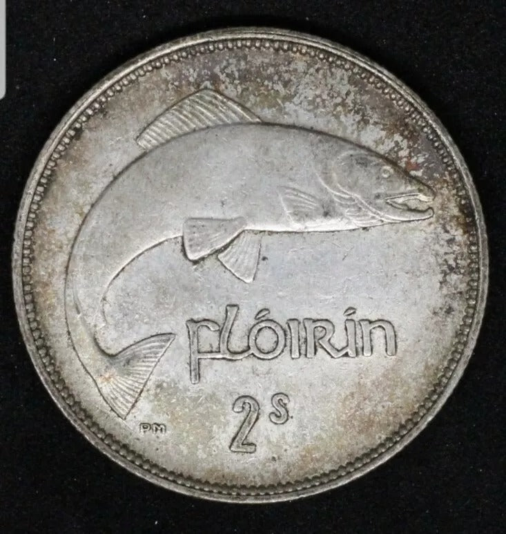 Ireland florin 1940 UNC rare low mintage 670,000