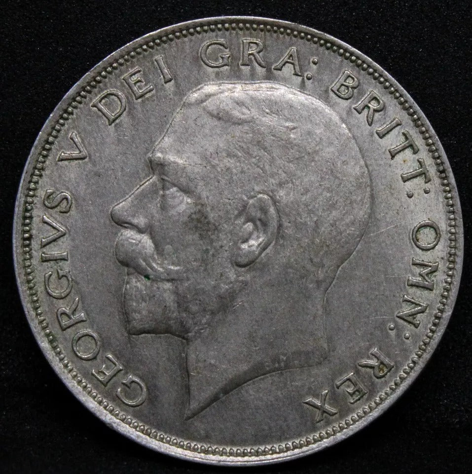 1/2 Crown 1921, George V. S.4021. EF