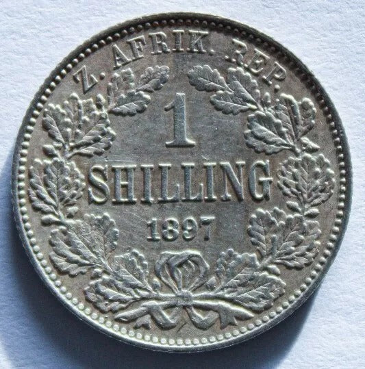 1897 shilling (Zuid Afrikaansche Republiek) - South Africa, UNC