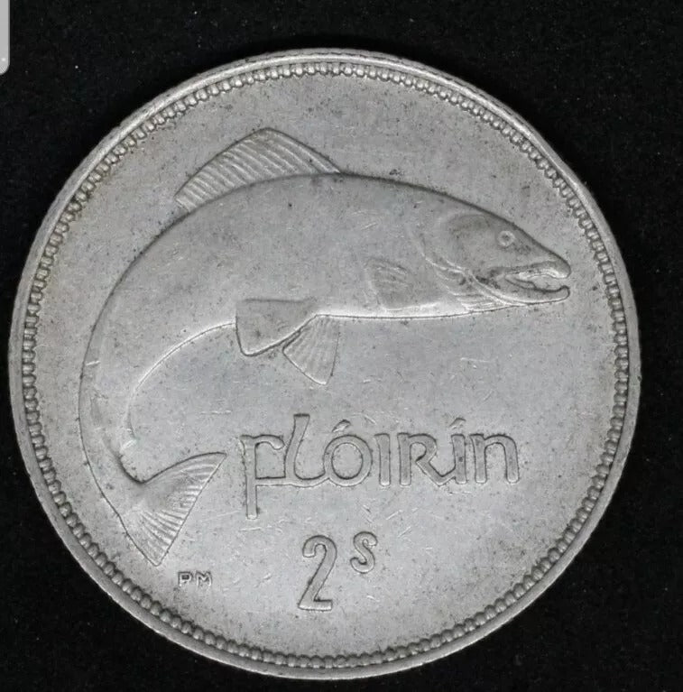 1940 Ireland Republic Florin KM 15 EF/UNC