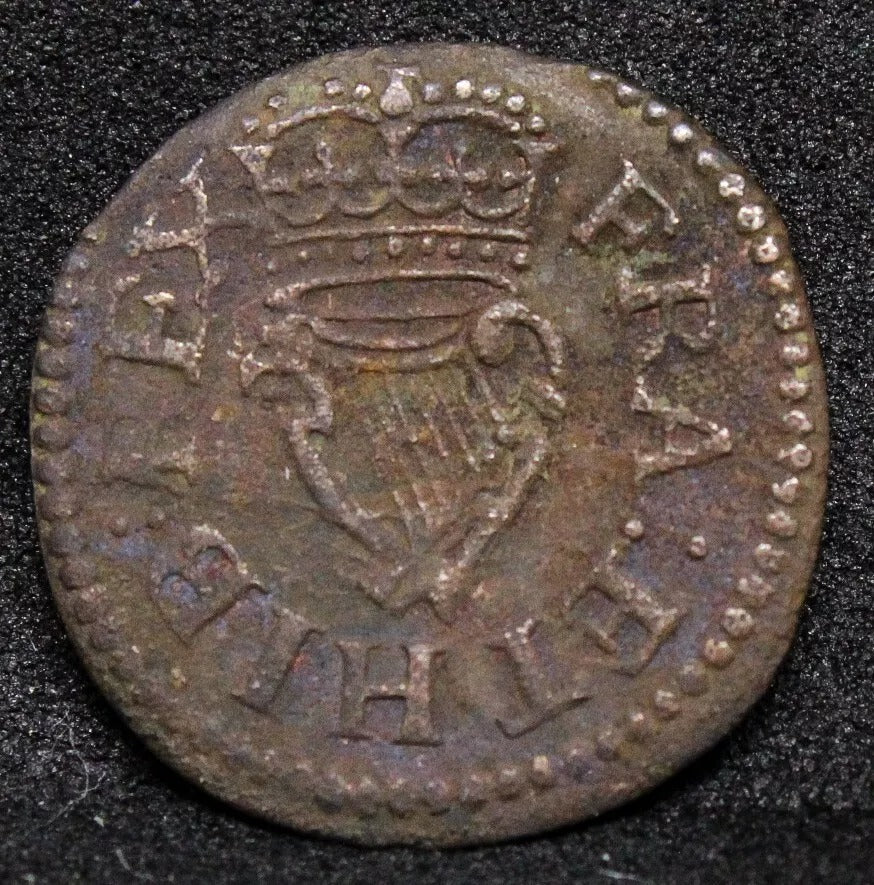 James I Richmond Farthin.g. 1603-25. MM-Dagger SOLD..