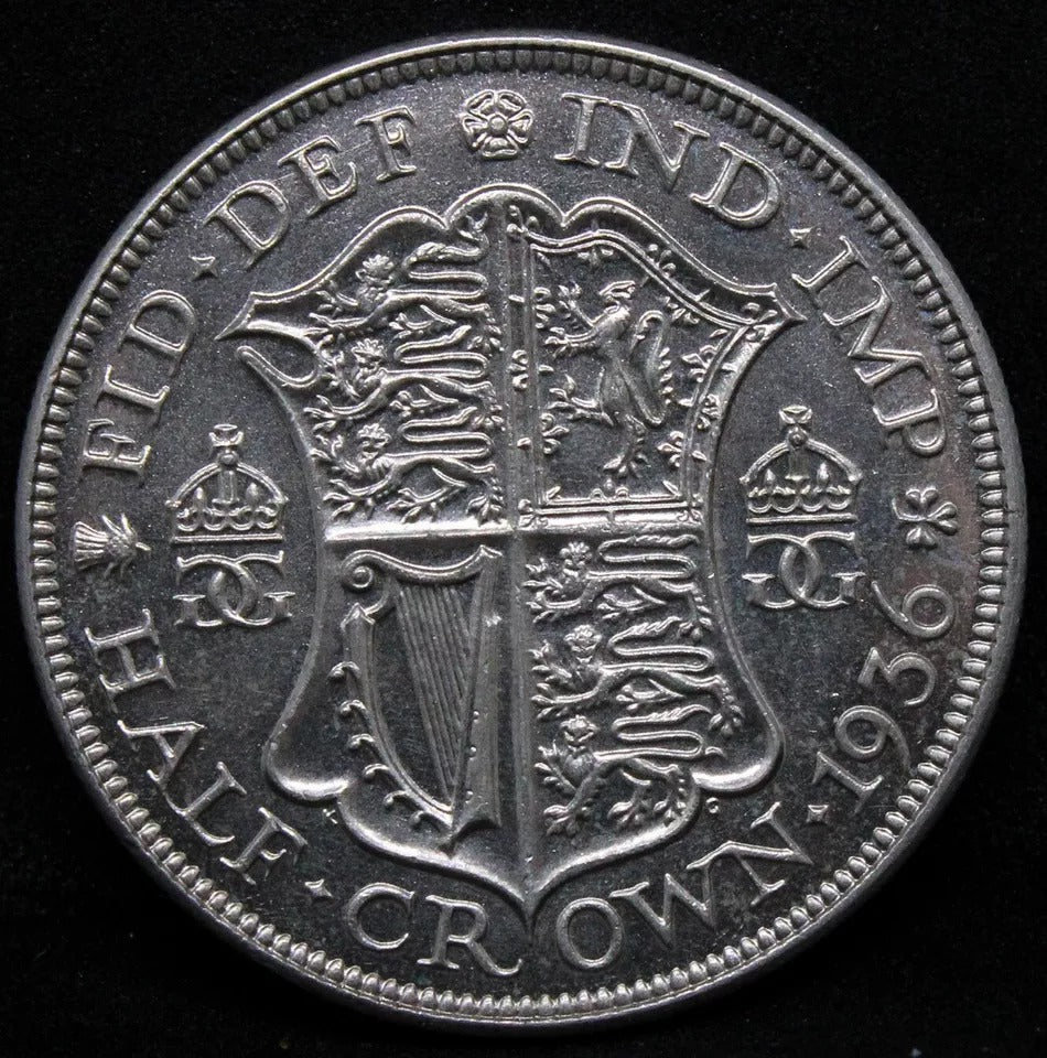 1/2 Crown 1936, Great Britain George V. S.4037 UNC