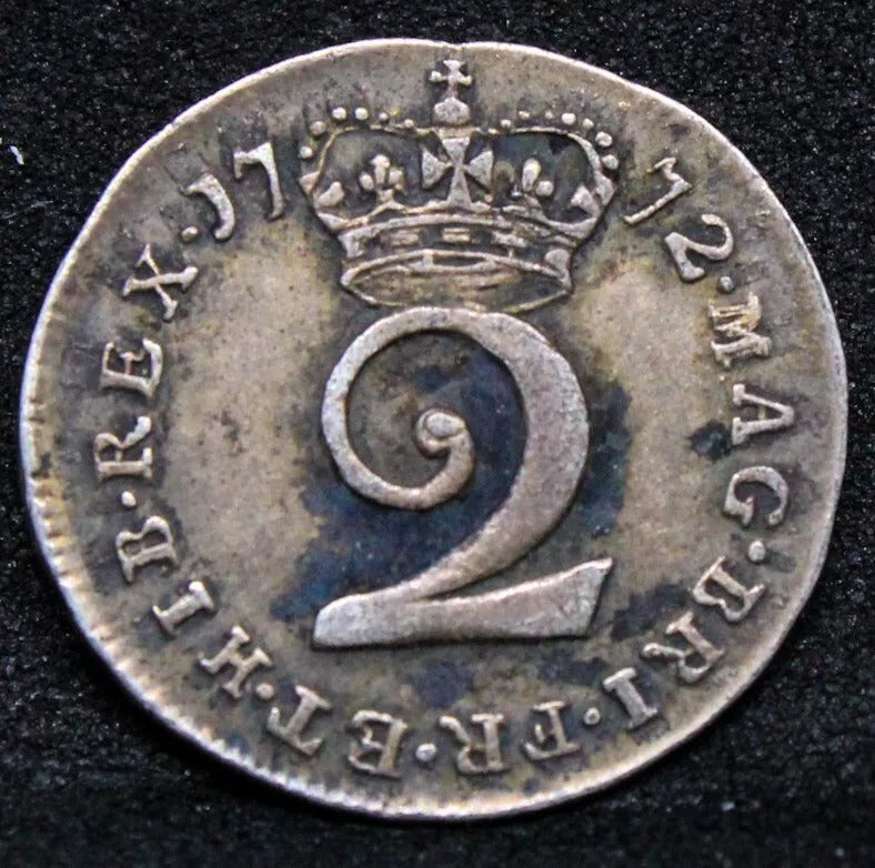2 Pence maundy issue 1772. George III. S.3756