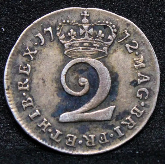 2 Pence maundy issue 1772. George III. S.3756