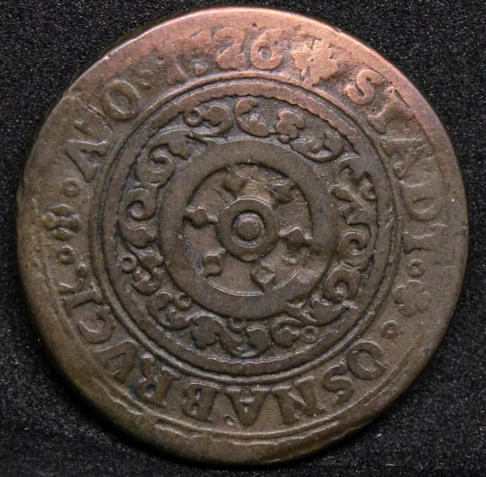 5 Pfennig 1726 IW German States OSNABRUCK KM# 186