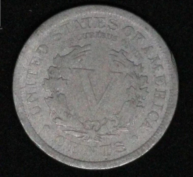 U.S.A. 5 cents. 1906. Good.