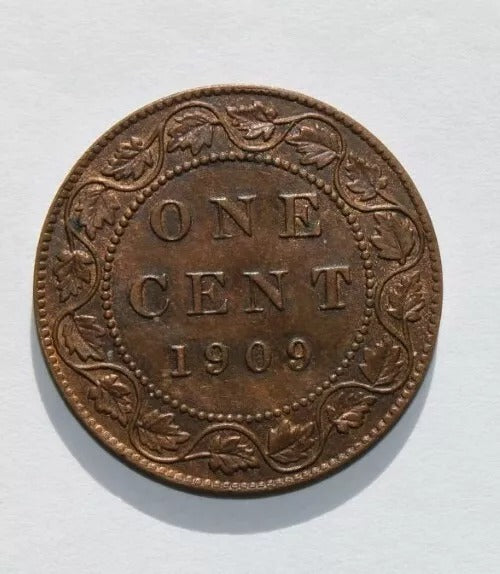 1909 Canada Cent KM 8 Edward VII GEF