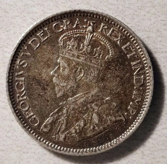 1912 Canada 10 Cent aUNC George V
