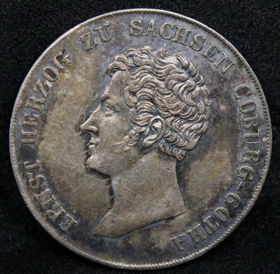 10 Kreuzer 1836 German States Saxe-Coburg-Gotha. KM63 UNC
