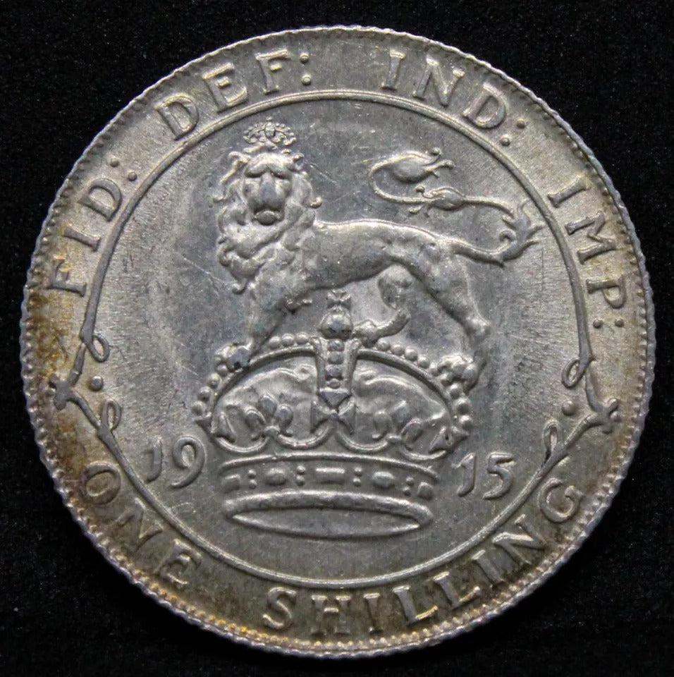 1 Shilling, 1915 George V, S.4013 AUNC