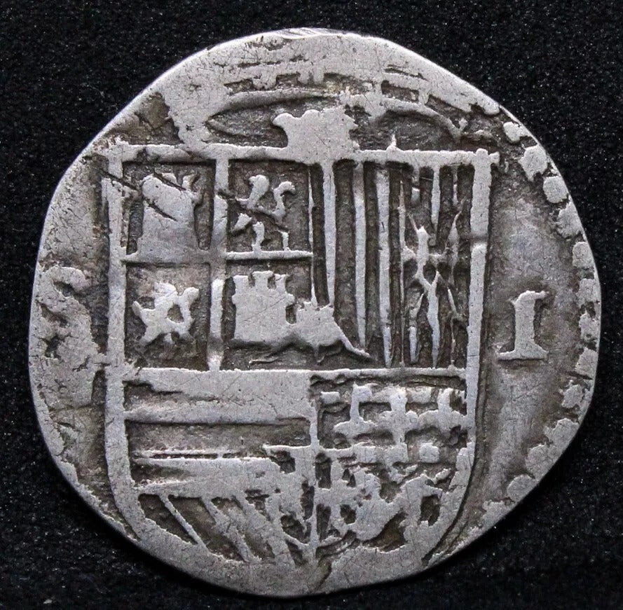 1 real Cob issue, Segovia Mint. Great strike and condition. 17th C issue