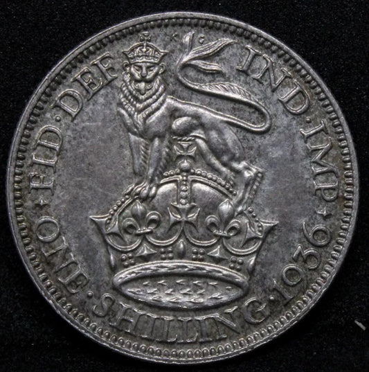 1 Shilling 1936, Britain George V. S.4039. UNC #2