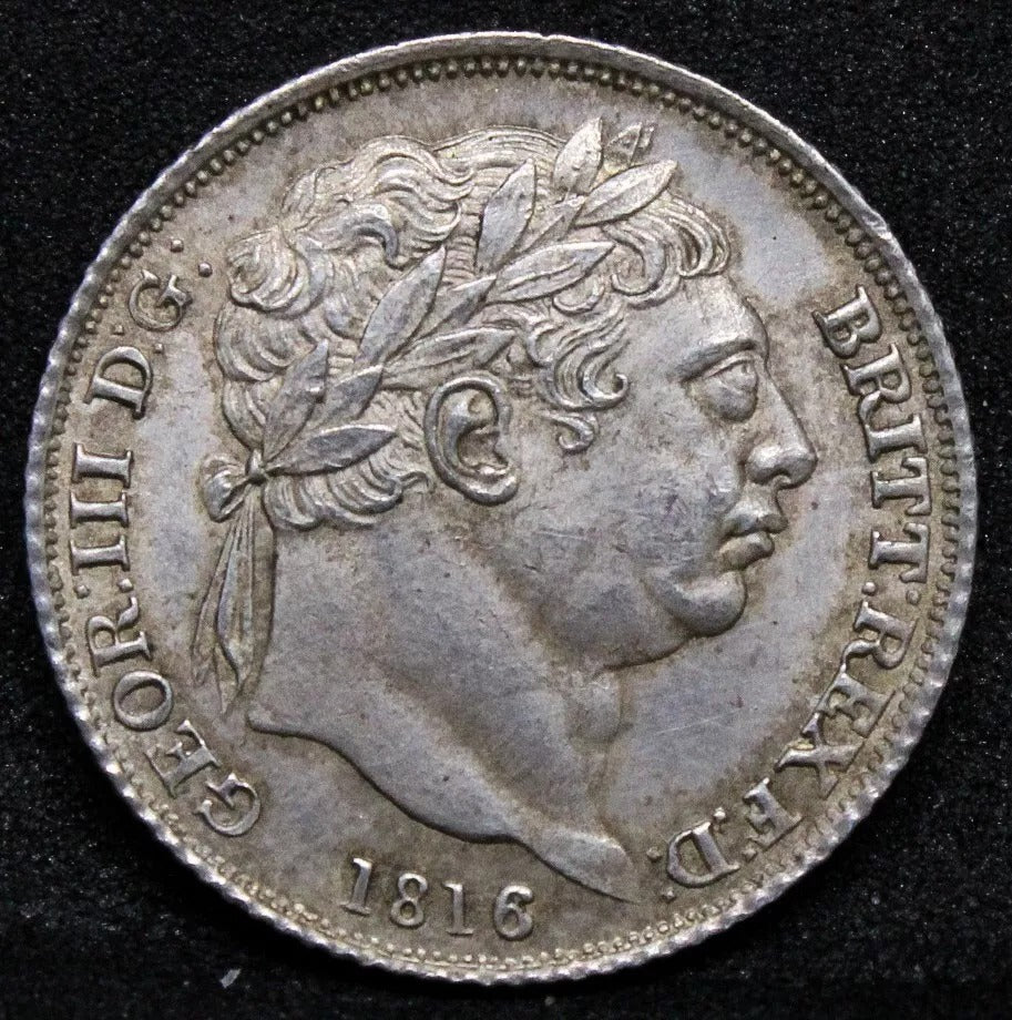 1816 6 pence , George III. S.3791 aUNC
