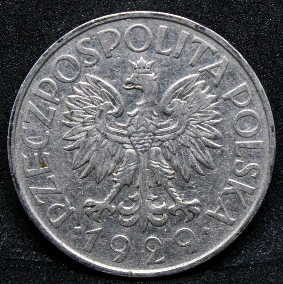 1929 Zloty, Poland/polish Republic. KM-Y14 EF
