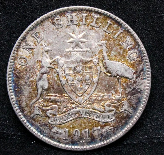 1917-M Shilling Australia, George V. Km-26