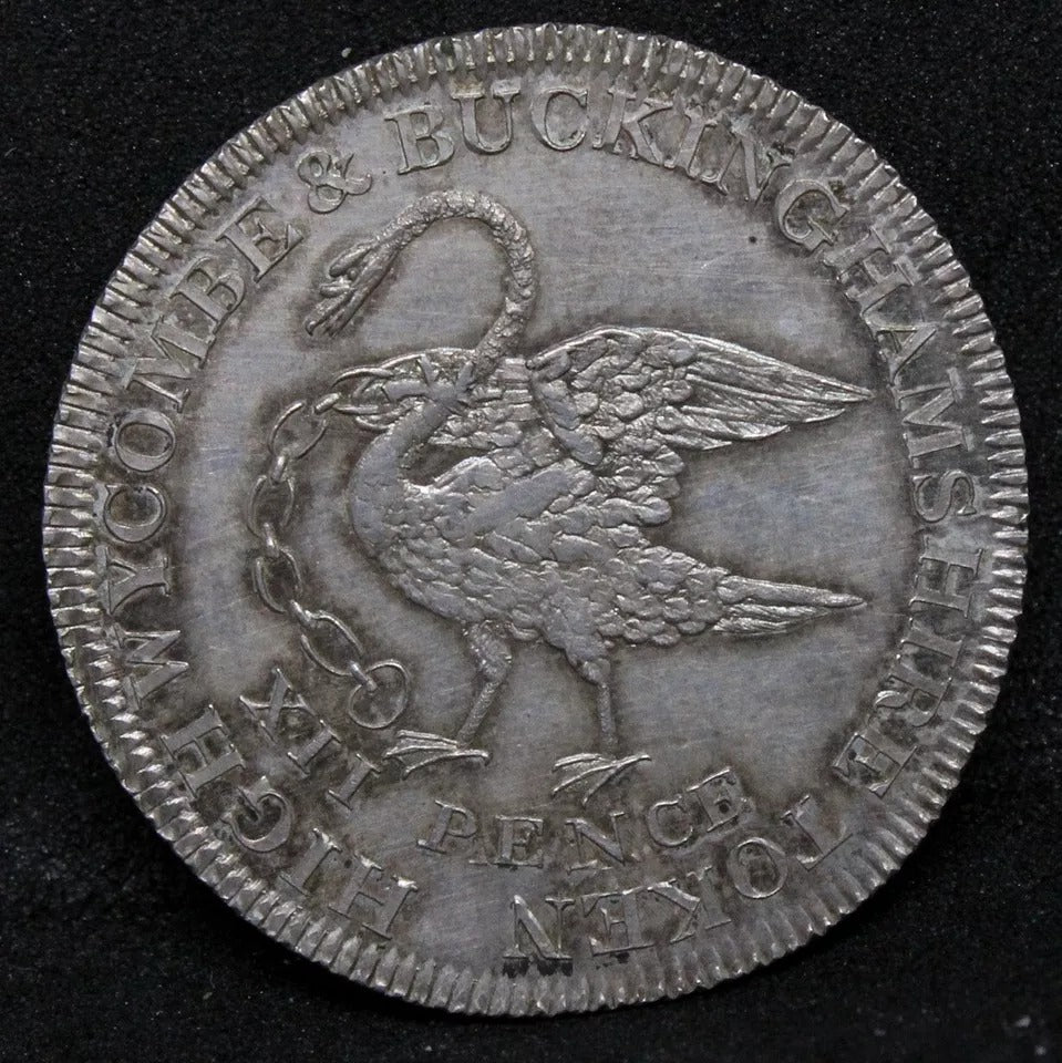 1811 Shilling token. High Wycombe, James Gomme D1.